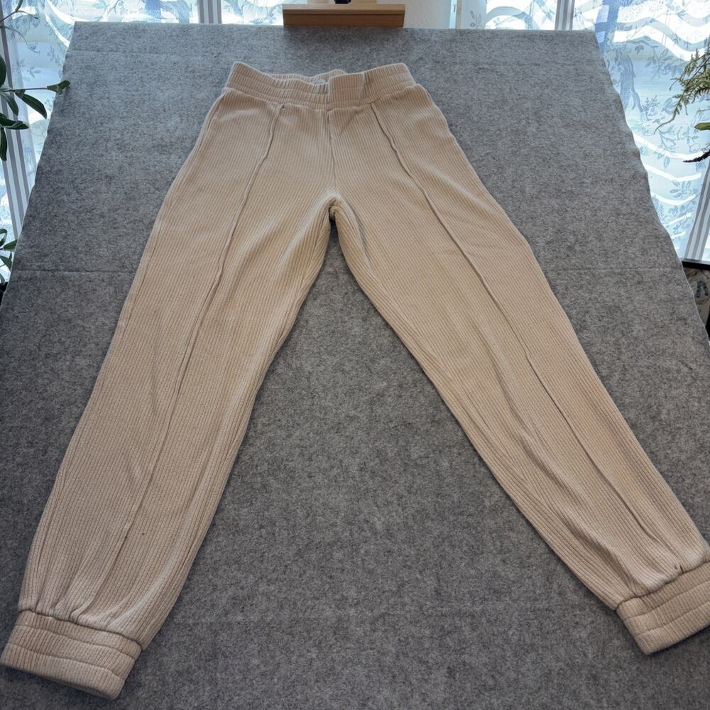 Oh Polly Joggers Wide and Beige Size 6